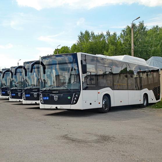 КАМАЗ поставил партию автобусов в Братск