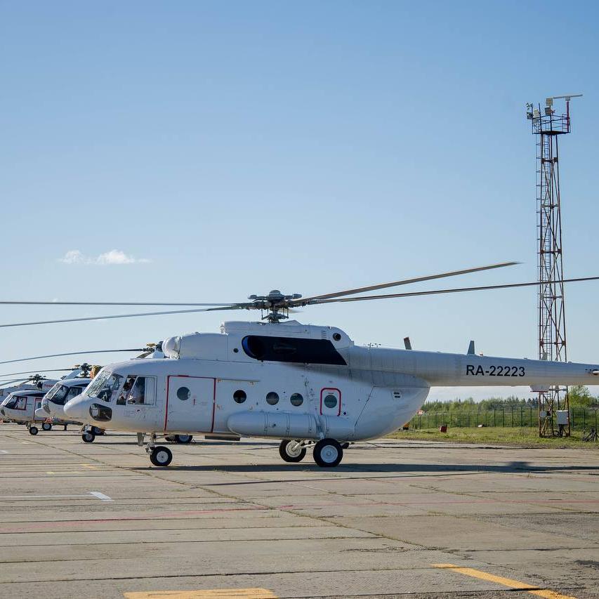 Ростех поставил в регионы новую партию Ми-8МТВ-1
