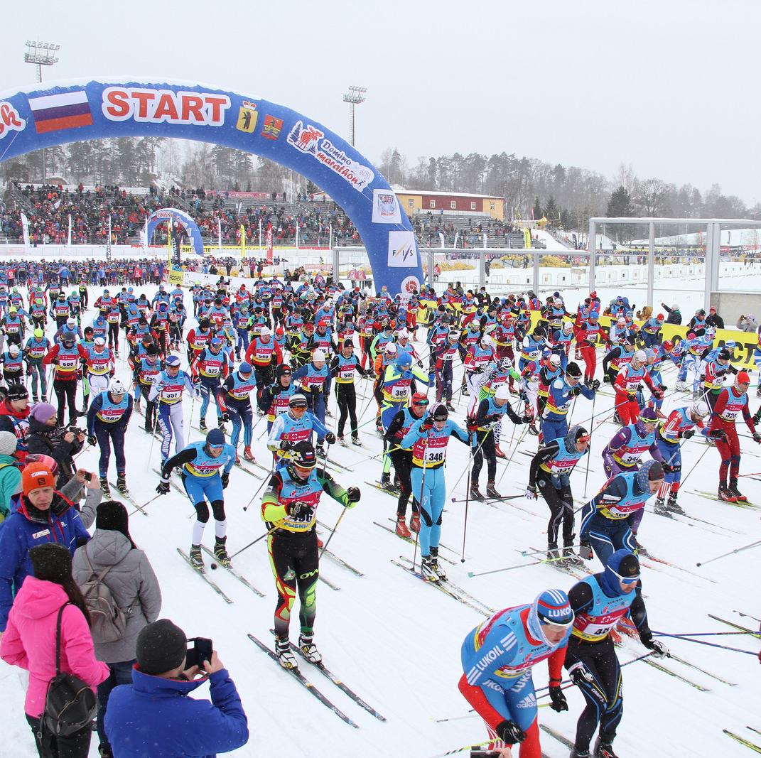 XVI Международный Ростех Деминский лыжный марафон собрал рекордные 5000 участников