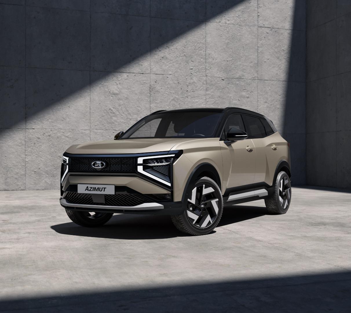 АВТОВАЗ представил на ПМЭФ новый кроссовер LADA Azimut