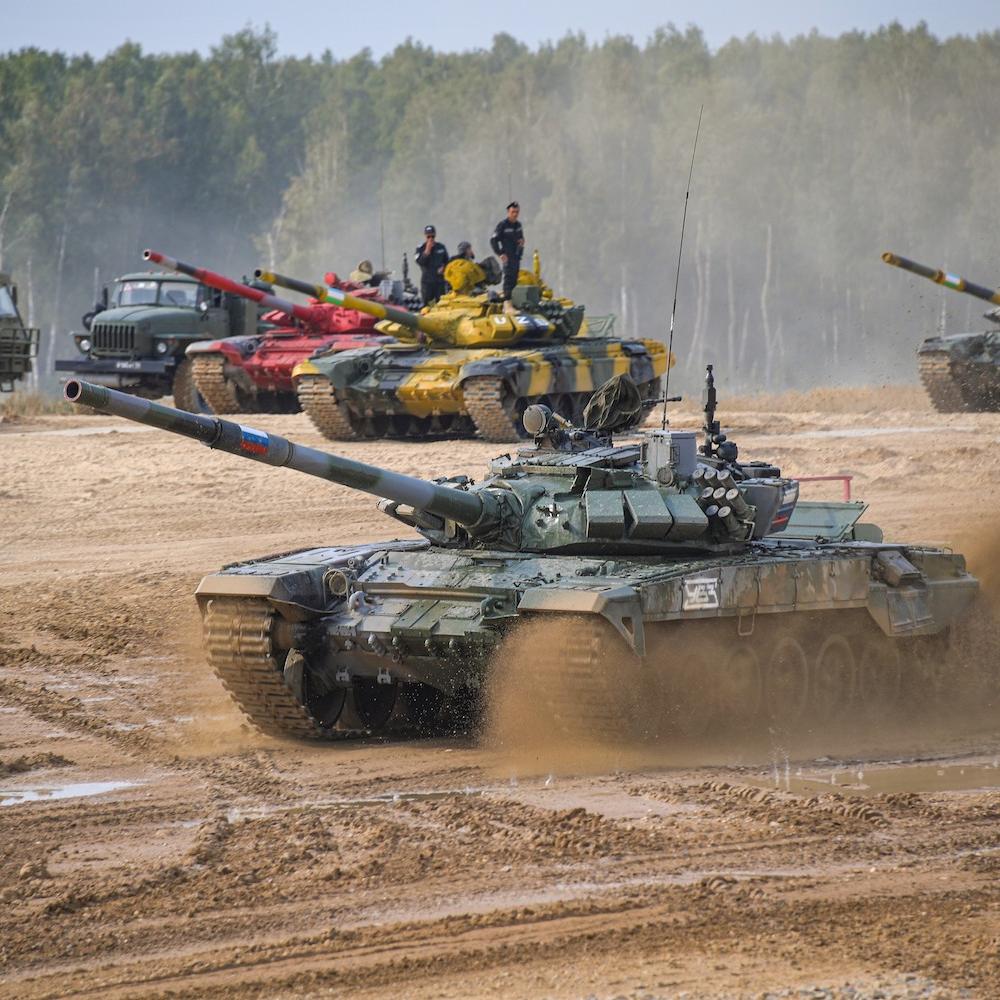 Российские танкисты в десятый раз победили в «Танковом биатлоне»