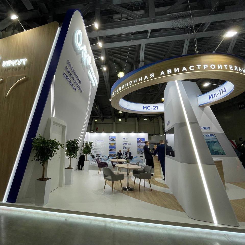 ОАК представила единую экспозицию гражданской авиатехники на NAIS 2023