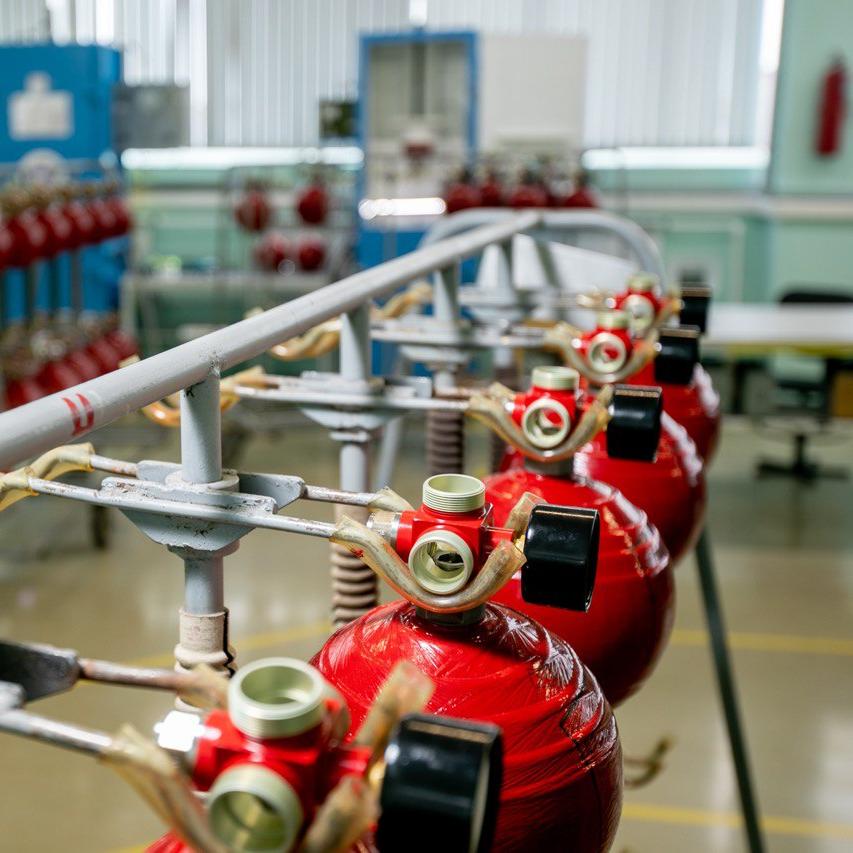 Ростех на 30% увеличивает выпуск кислородного оборудования и систем пожаротушения